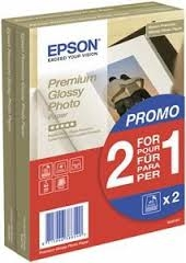 Epson Papel C13S042167 S042167 Papel de foto, 10 x 15 cm, 255g/m , 80 hojas, Premium, Glossy