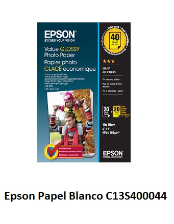 Epson Papel Blanco C13S400044
