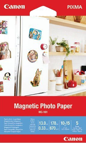 Canon Magnetic Photo Paper MG-101 5 hojas