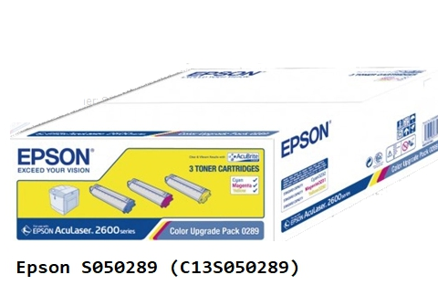 Epson Multipack C13S050289 S050289 3 tóner: S050232+S050231+S050230
