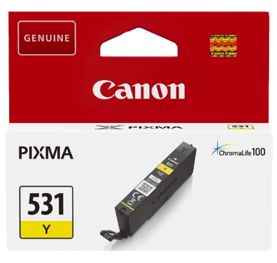 Canon Cartucho de tinta amarillo CLI-531y 6121C001