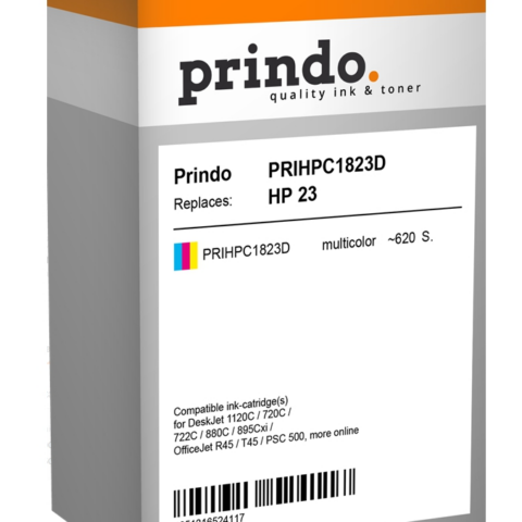 Prindo Cartucho de tinta varios colores PRIHPC1823D Compatible HP23