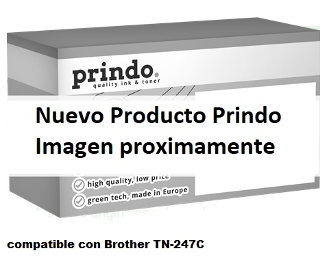 Prindo Tóner cian PRTBTN247C Compatible con Brother TN-247C