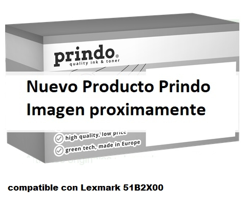 Prindo Tóner negro PRTL51B2X00 Compatible con Lexmark 51B2X00