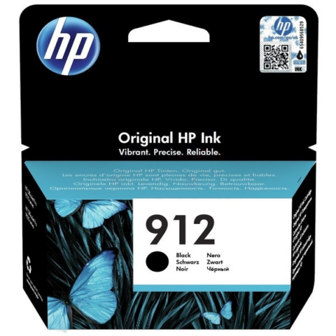 HP Cartucho de tinta negro 3YL80AE 912