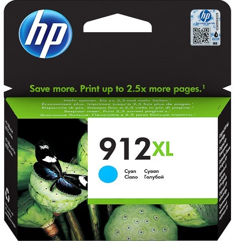 HP Cartucho de tinta cian 3YL81AE 912XL
