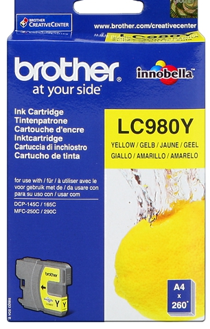 Brother cartucho amarillo DCP145 165