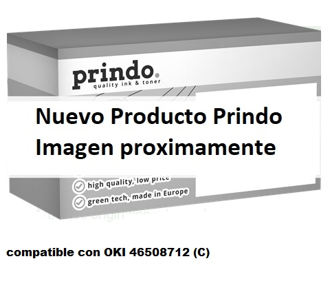Prindo Tóner negro PRTO46508712 Compatible con OKI 46508712