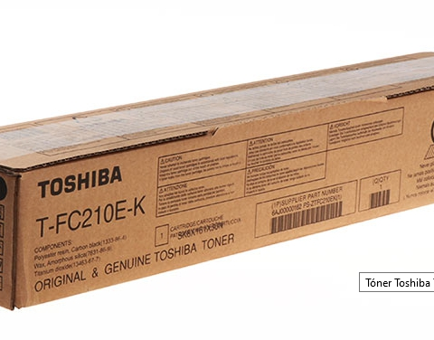 Toshiba Tóner negro T-FC210EK 6AJ00000162