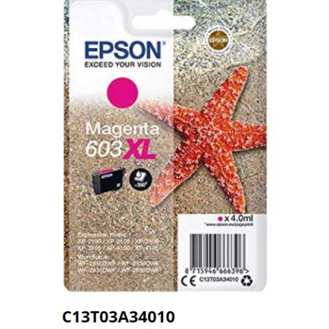 Epson Cartucho 603XL Magenta