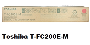 Toshiba Tóner magenta T-FC200E-M 6AJ00000127