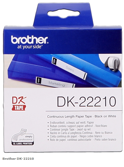 BROTHER Papel continuo 29mm QL550