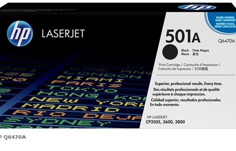 HP Tóner Negro Laserjet 3800 Q6470A 501A
