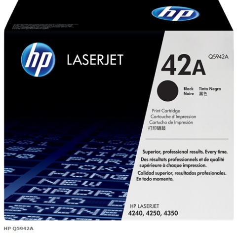 HP Tóner Laserjet 4250 4350 Q5942A