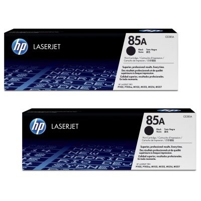 HP Tóner 85A Negro pack 2 uds