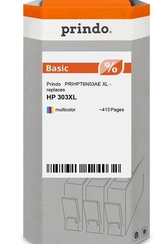 Prindo Cartucho de tinta varios colores PRIHPT6N03AE compatible con HP 303XL