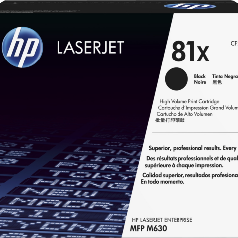 HP 81X (CF281X) tóner Laserjet negro 25.000 pag