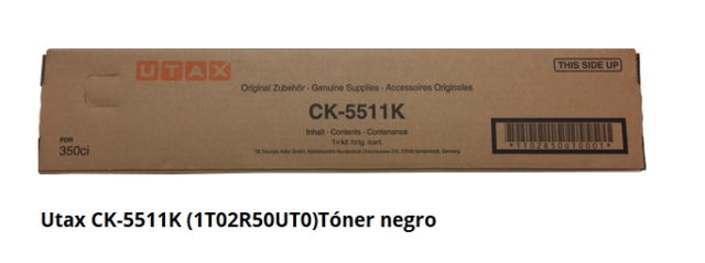 Utax Tóner negro CK-5511K 1T02R50UT0