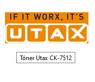 Utax Tóner negro CK-7512 1T02V70UT0