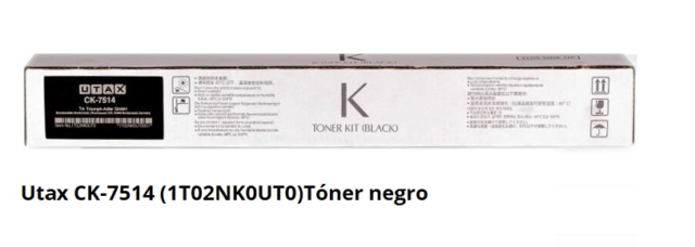 Utax Tóner negro CK-7514 1T02NK0UT0