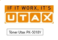 Utax Tóner amarillo PK-5018Y 1T02TWAUT0