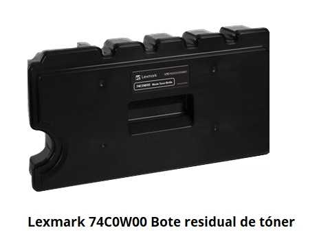 Lexmark Bote residual de tóner 74C0W00