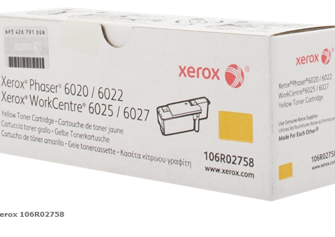 Xerox Tóner amarillo 106R02758