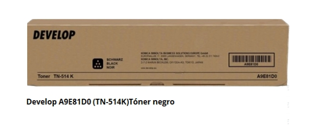 Develop Tóner negro A9E81D0 TN-514K