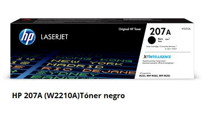 HP Tóner negro W2210A 207A