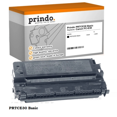 Prindo Tóner negro PRTCE30 Basic compatible con Canon FC-E30 1491A003