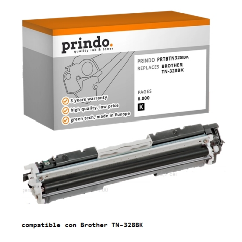 Prindo Tóner negro PRTBTN328BK alternativa para Brother TN-328BK