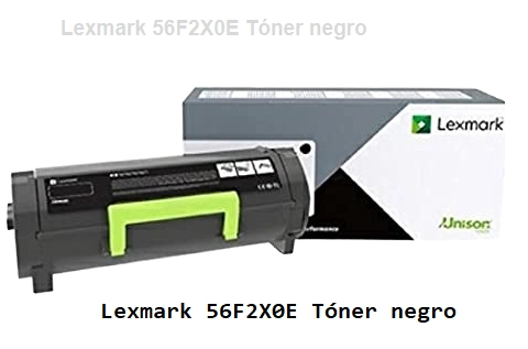 Lexmark Tóner negro 56F2X0E