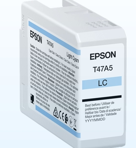 Epson Cartucho de tinta Cian claro C13T47A500