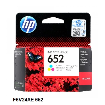 HP Cartucho de tinta varios colores F6V24AE 652