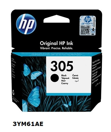 HP Cartucho de tinta negro 3YM61AE 305