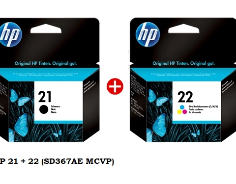 HP Multipack negro varios colores SD367AE MCVP 21 + 22