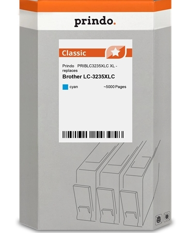 Prindo Cartucho de tinta cian PRIBLC3235XLC compatible con Brother LC3235XLC LC-3235XLC
