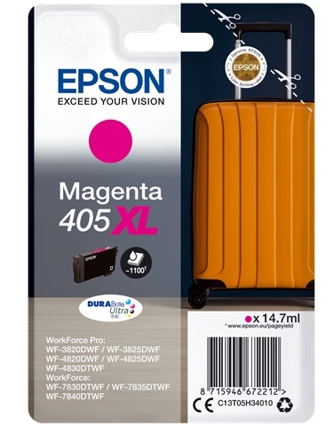 Epson Cartucho de tinta magenta C13T05H34010 405XL
