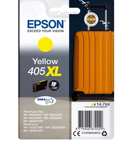 Epson Cartucho de tinta amarillo C13T05H44010 405 XL