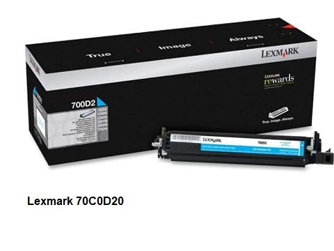 Lexmark Revelador cian 70C0D20 700D2