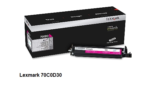 Lexmark Revelador magenta 70C0D30 700D3