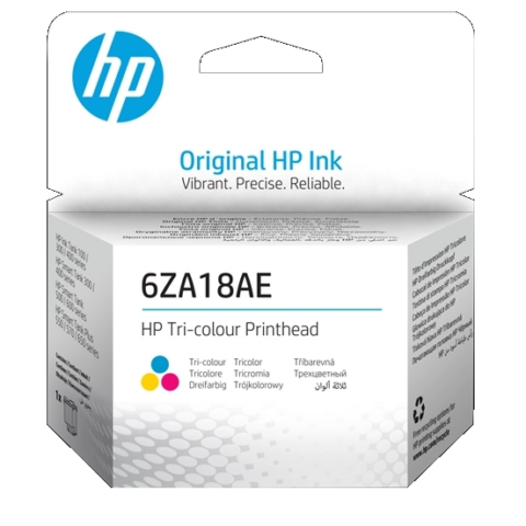 HP Cabezal de impresión cian / magenta / amarillo 6ZA18AE
