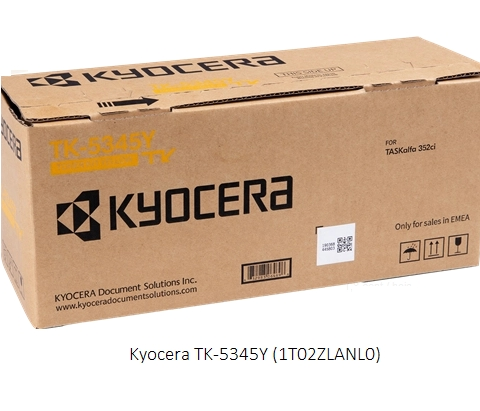 Kyocera Tóner amarillo TK-5345Y 1T02ZLANL0
