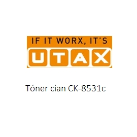 Utax Tóner cian CK-8531c 1T02XDCUT0