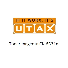 Utax Tóner magenta CK-8531m 1T02XDBUT0
