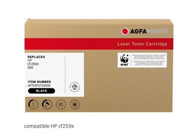 Agfa Photo Tóner negro APTHPCF259XE compatible HP cf259x
