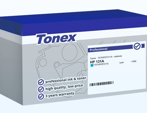 Tonex Tóner cian TXTHPCF211A compatible con HP 131A CF211A
