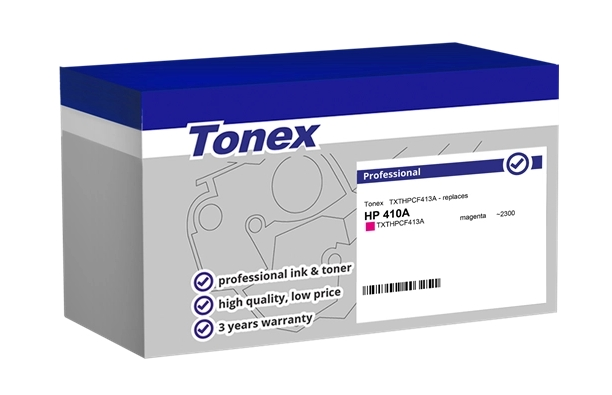 Tonex Tóner magenta TXTHPCF413A compatible con HP 410A CF413A