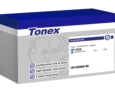 Tonex Tóner cian TXTHPCF541A compatible con HP 203A CF541A