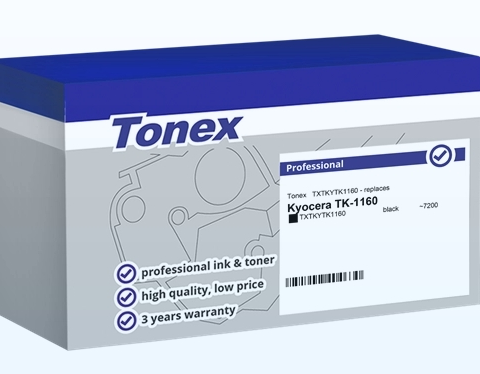 Tonex Tóner negro TXTKYTK1160 compatible con Kyocera TK-1160